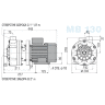 Насос МВ 130, ПП, VITON, B