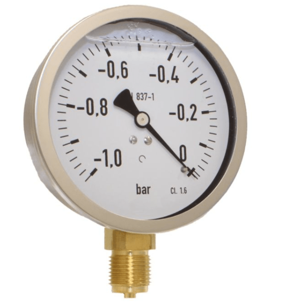 Манометр Manometer, d100, 0 bis 10bar, radial, mit Glyzerinfüllung