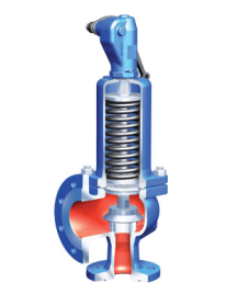 Предохранительный клапан ARI-SAFE 25.912 DN65/100 PN40 Рср=ХХ, EN-JS1049 Тмакс=+300оС фланец